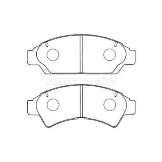 Колодки тормозные перед TOYOTA CAMRY/VISTA SV30 AKEBONO