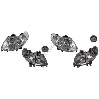 Фары Пежо Боксер Peugeot Boxer (2006-2014) комплект 2 штуки левая и правая TYC высокое качество